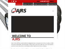 Tablet Screenshot of ajrs.com